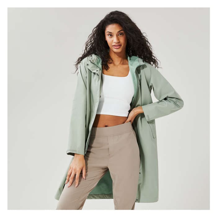 Women's Long Raincoat